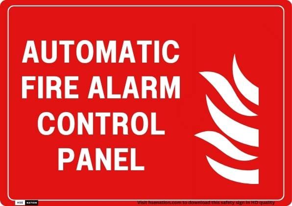 Automatic Fire Alarm Control Panel