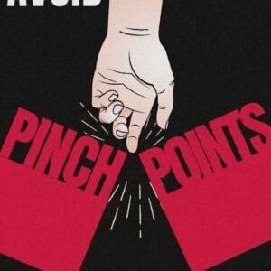 Avoid Pinch Points - Safety Poster