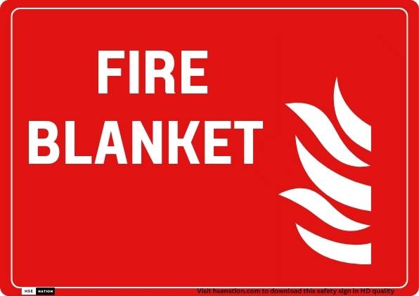 Fire Blanket Sign