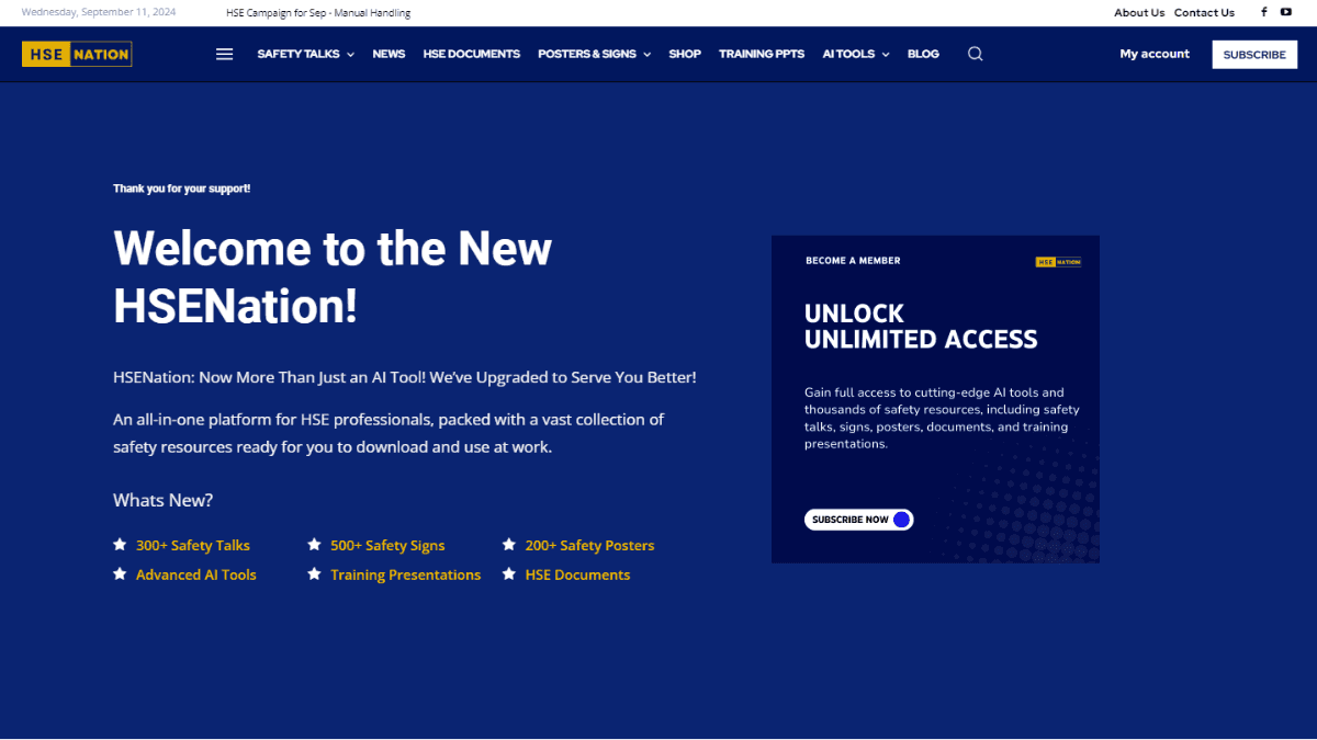 Equipment Inspection Checklists Archives HSENation